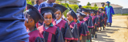 Nursery Students graduating